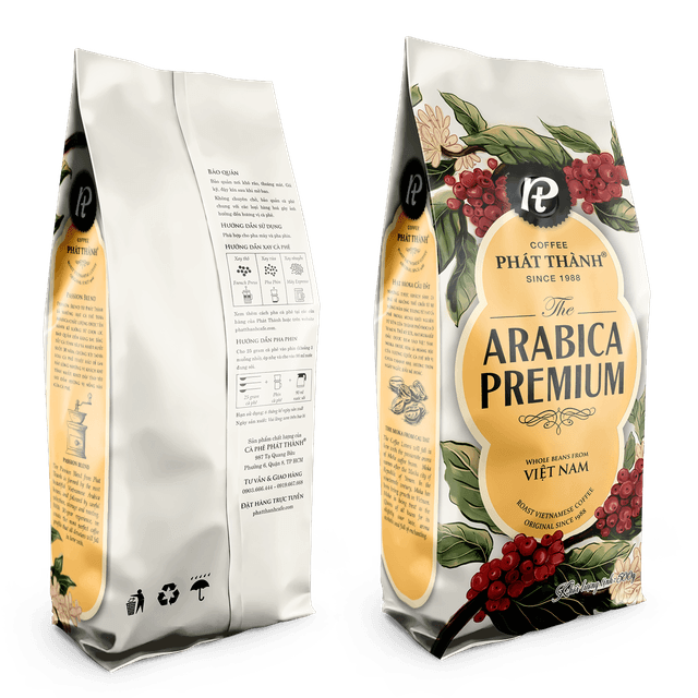 Cà phê nguyên hạt Arabica Premium