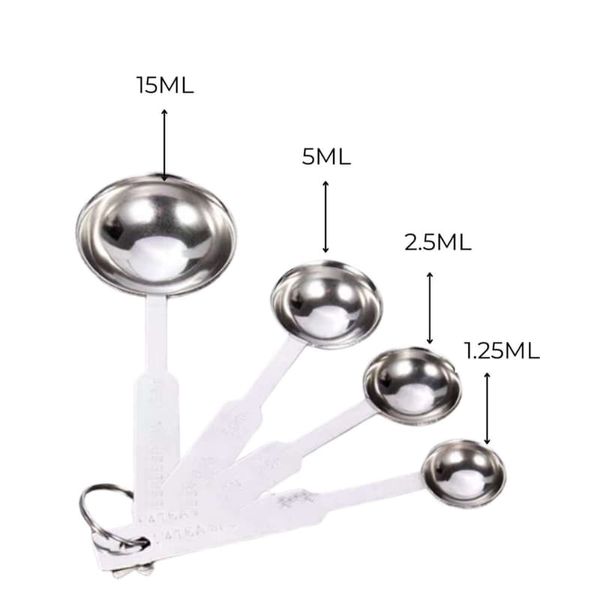 Đong inox 4 chiếc