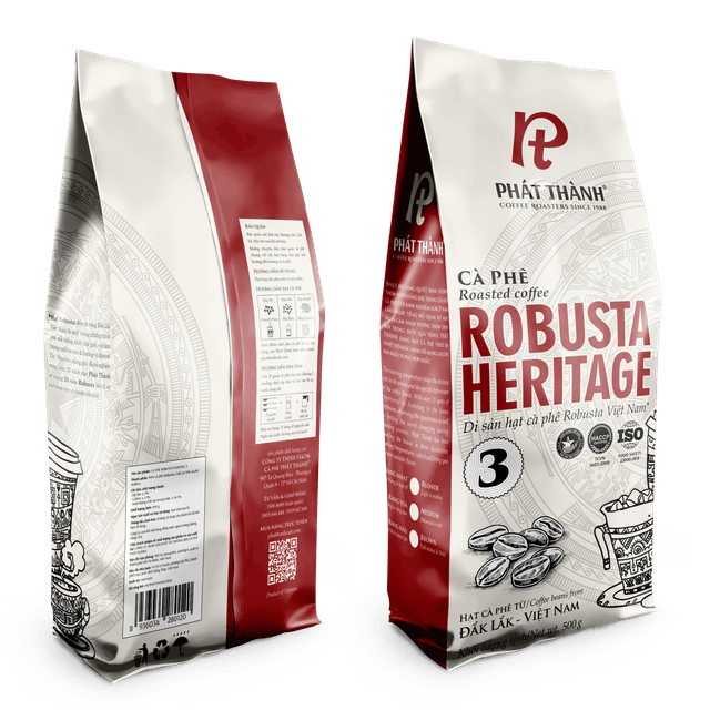 Cà phê nguyên hạt Robusta Heritage 3