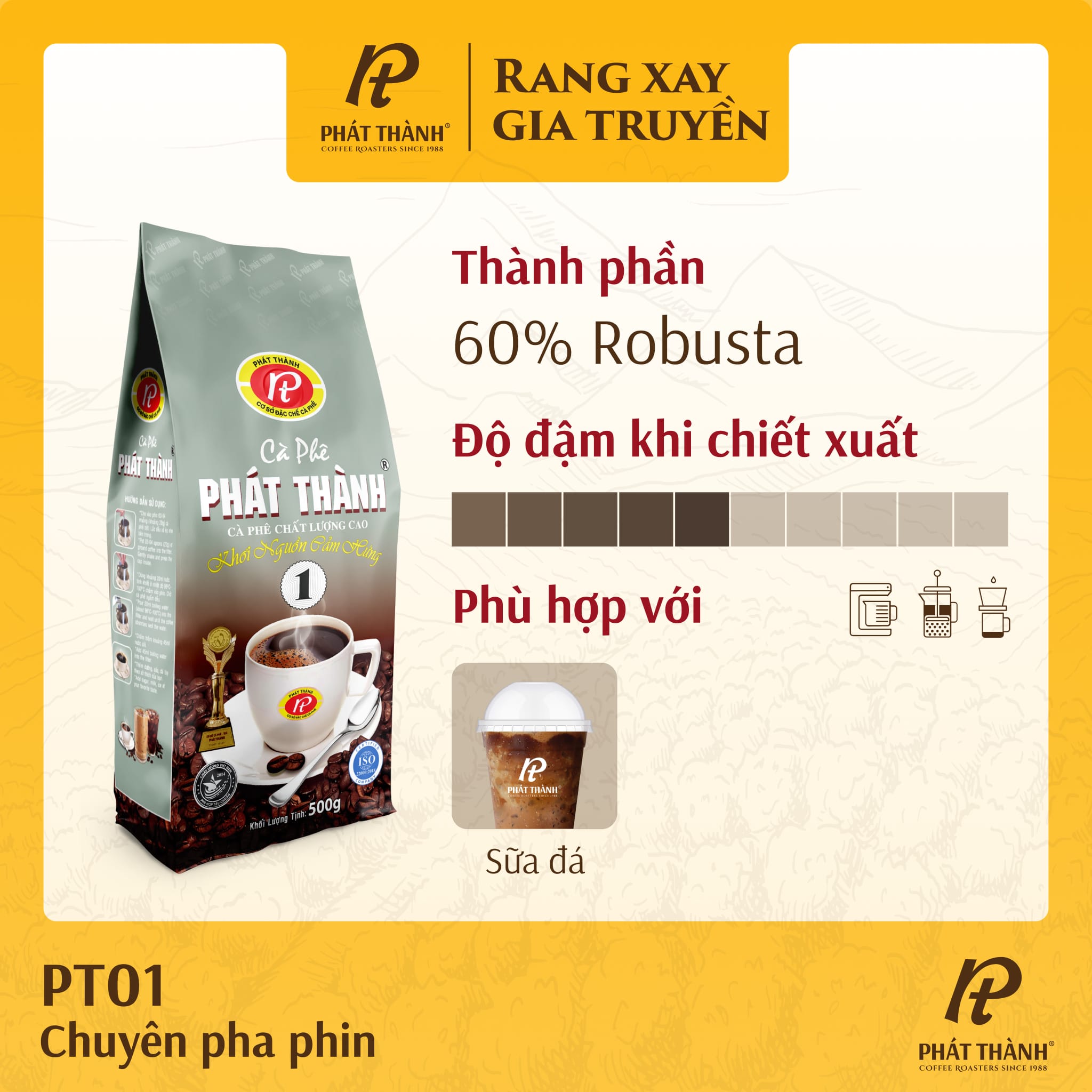 Cà phê truyền thống PT01