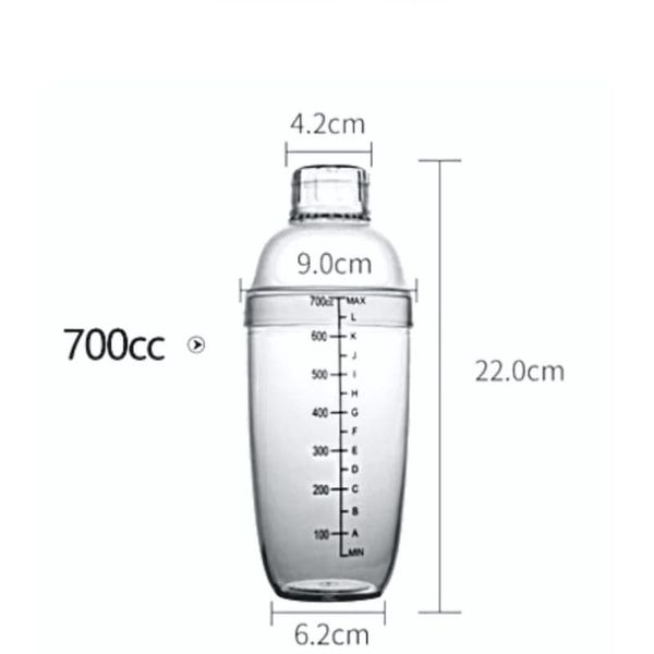 Shaker trong 700ml